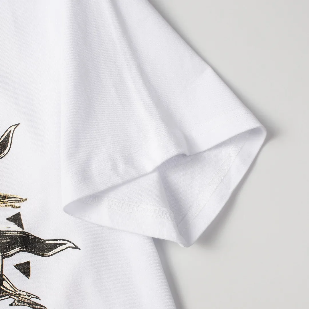 Saint Michael series trendy T craft drawing round neck short sleeves Style number: D3189 P110 Color: White Size: S M L XL